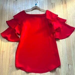 Nanette Lepore Red Cocktail Dress
